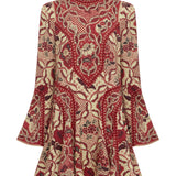 Alemais Kenny Mini Dress | Red
