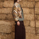 LA ROSA JACQUARD BOMBER JACKET