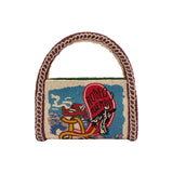 ACE BEADED BARREL BAG
