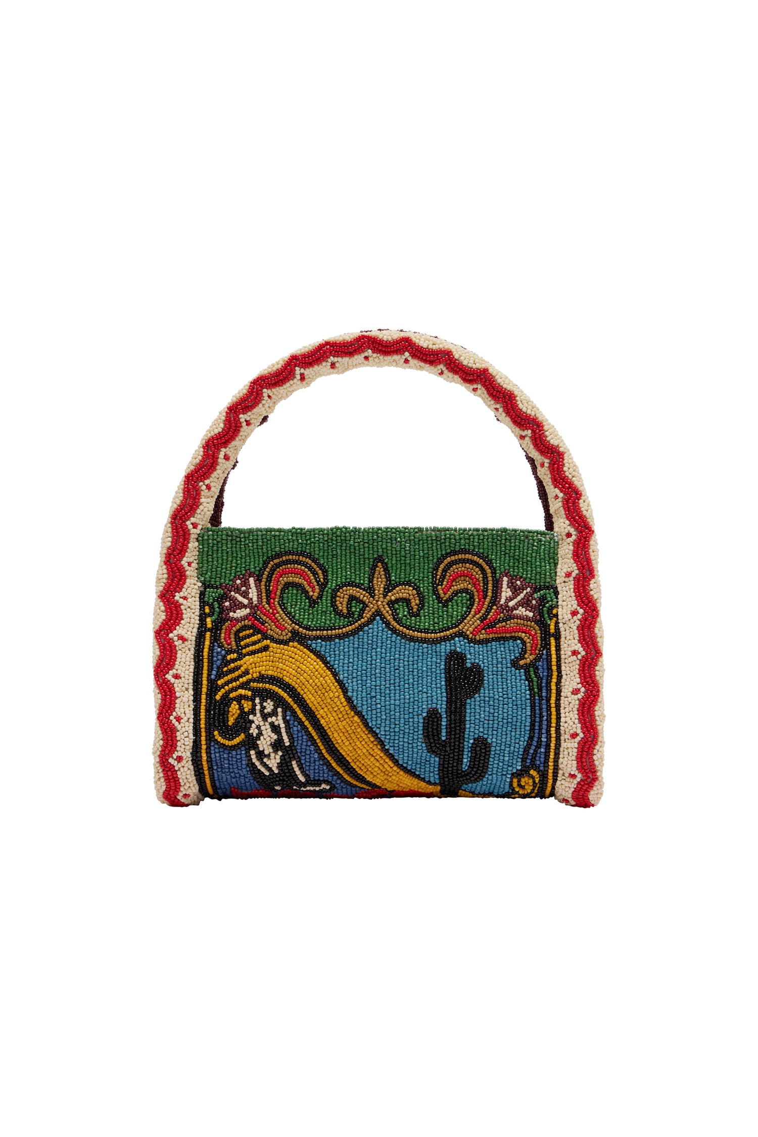 ACE BEADED BARREL BAG