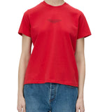 Camilla and Marc Janice Neat Fit Logo Tee | Poppy Red