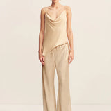 Shona Joy Andie Drawstring Pant | Champagne