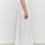 Sarah Cotton Maxi Skirt White