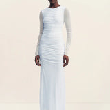 Shona Joy Mira Gathered Maxi Dress | Sky