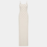With Harper Lu Slip Dress | Ivory Polka (PRE-ORDER)