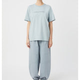Camilla and Marc Grayson Tee | Misty Blue