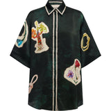 Alemais Florero Shirt | Teal