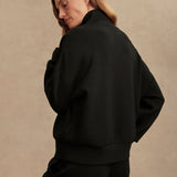 Varley Hawley Half Zip Sweat | Black (PRE-ORDER)