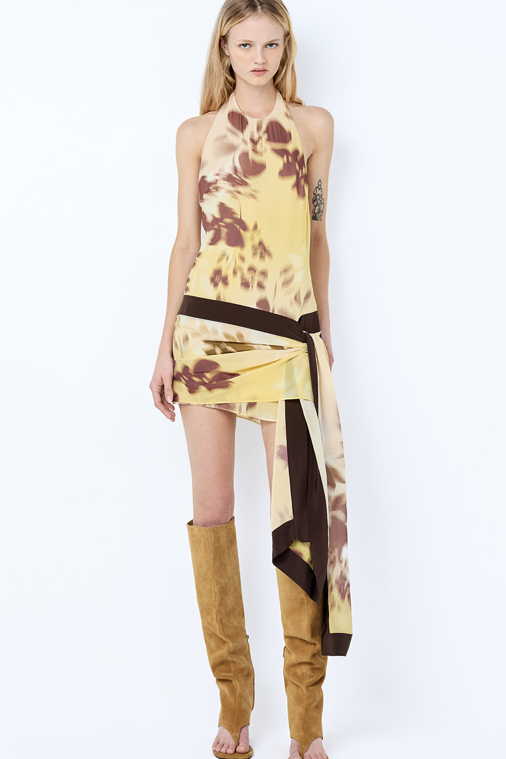 BLAISE HALTER MINI DRESS