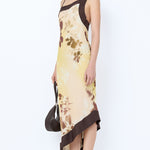 BLAISE ASYM MIDI DRESS