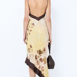 BLAISE ASYM MIDI DRESS