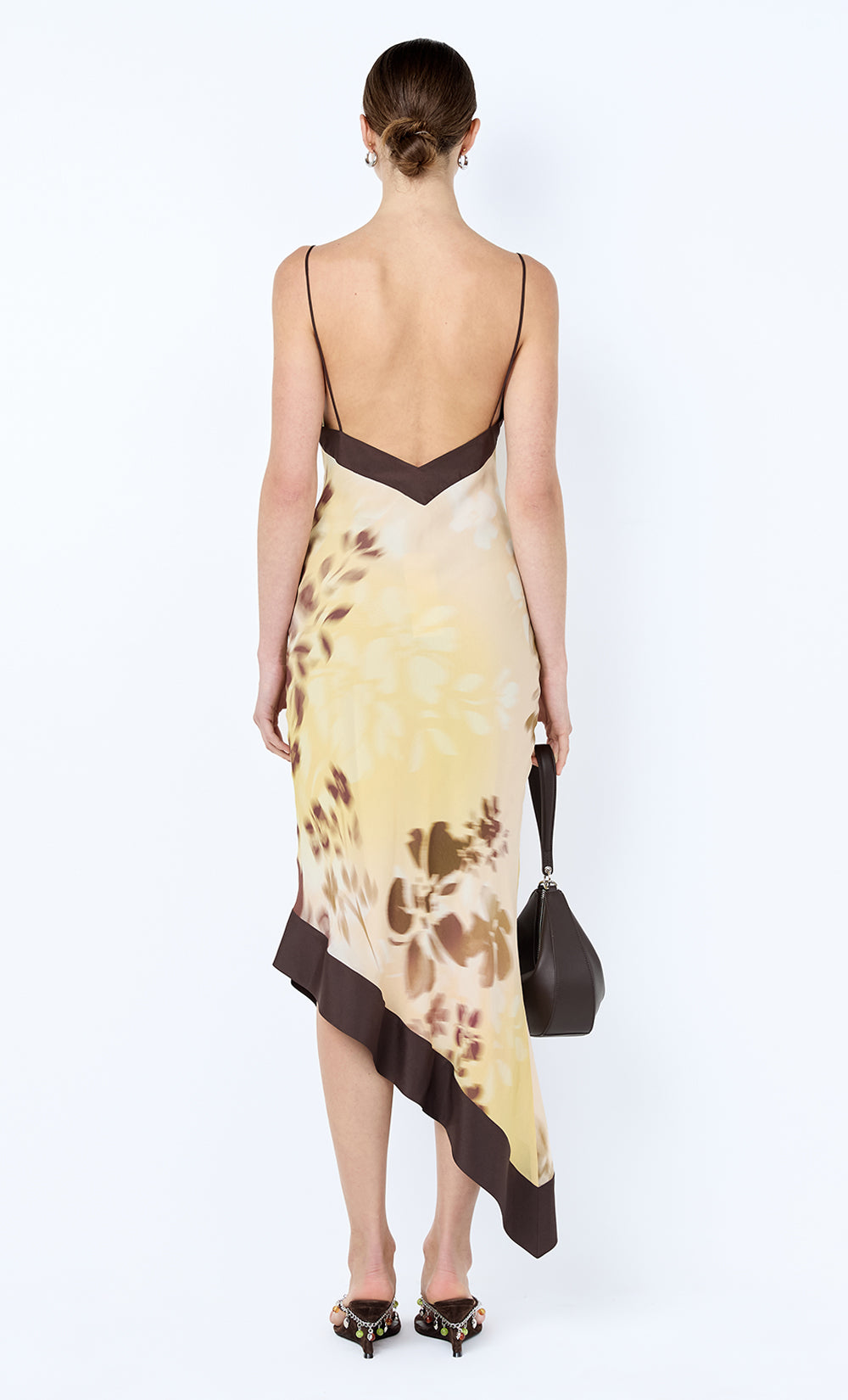 BLAISE ASYM MIDI DRESS