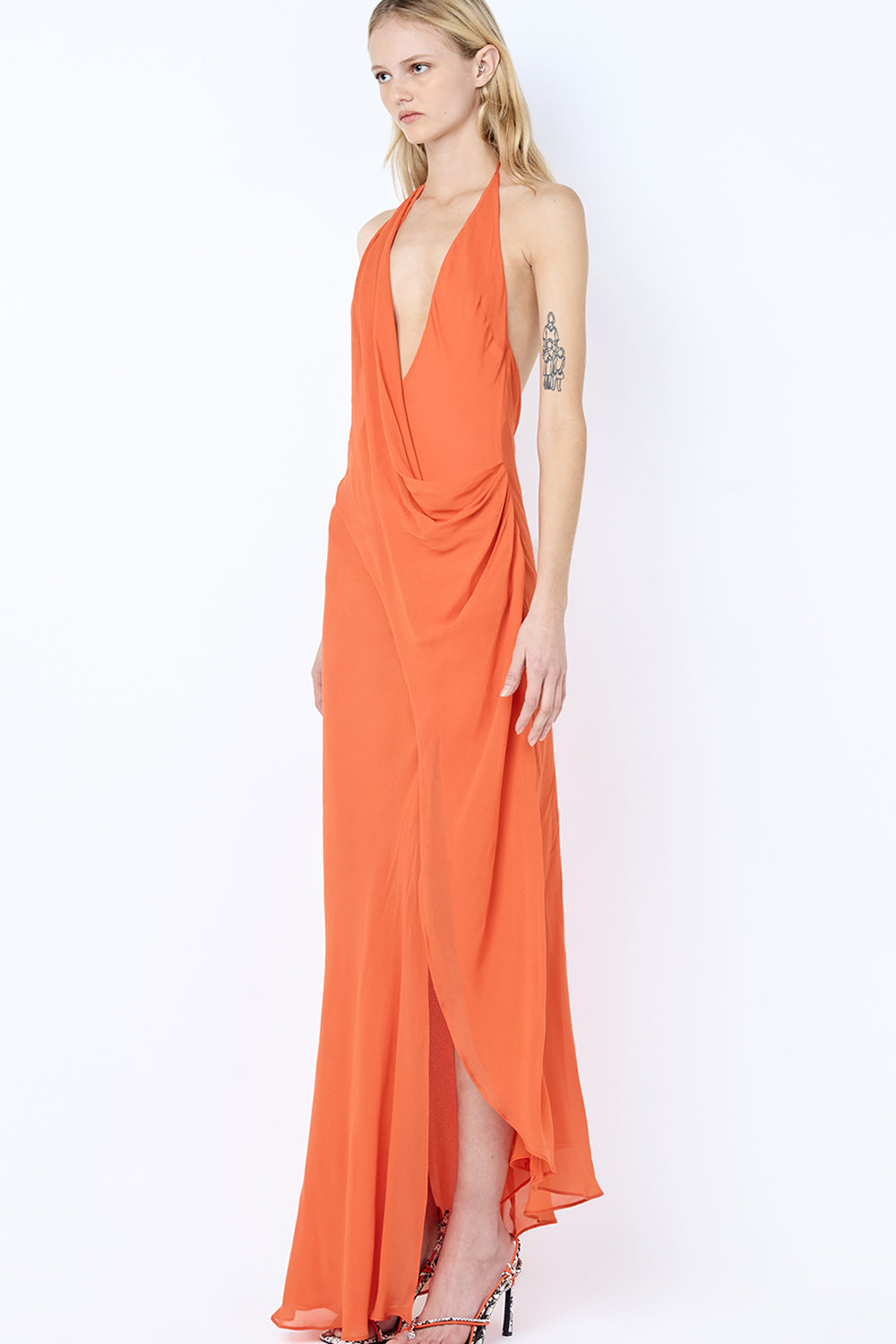 SABRINA DRAPE MAXI DRESS