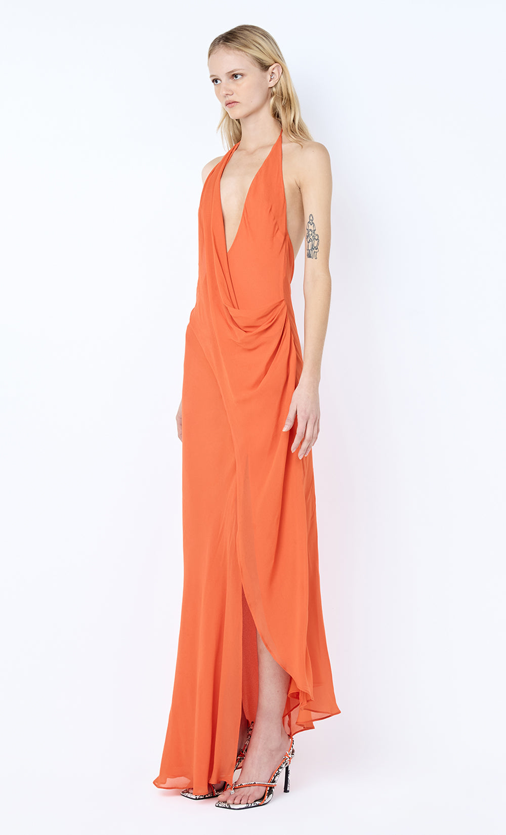 SABRINA DRAPE MAXI DRESS