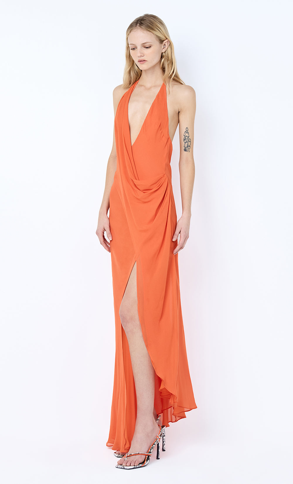 SABRINA DRAPE MAXI DRESS
