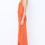 SABRINA DRAPE MAXI DRESS