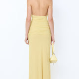 CASSIS DRAPE MAXI DRESS