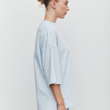 Max Cotton Oversize Tee Powder Blue