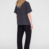 Anine Bing Cade Tee Los Angeles | Vintage Black (PRE-ORDER)