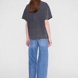 Anine Bing Cade Tee Tiger Bing | Washed Black (PRE-ORDER)