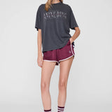 Anine Bing Cade Tee Sport Club | Washed Black (PRE-ORDER)