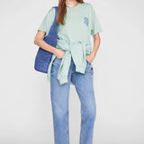 Anine Bing Cade Tee Wave | Green