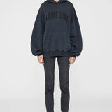 Anine Bing Harvey Sweatshirt | Dark Washed Black (PRE-ORDER)