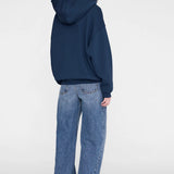 Anine Bing Harvey Sweatshirt Melrose Stencil | Navy