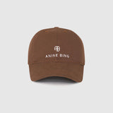 Anine Bing Jeremy Baseball Cap | Dark Camel (PRE-ORDER)