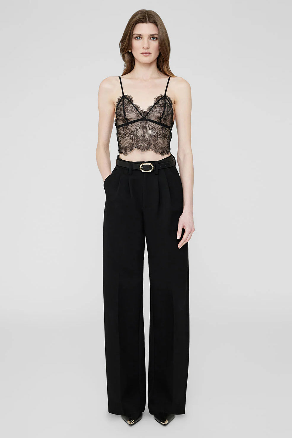 Anine Bing Lace Bralette | Black (PRE-ORDER)