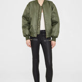 Anine Bing Leon Bomber | Army Green (PRE-ORDER)