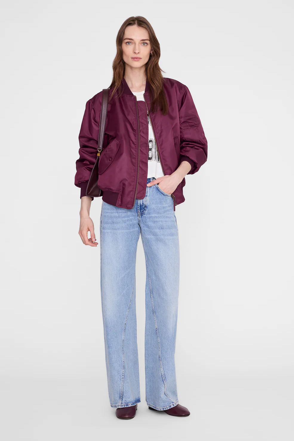 Anine Bing Leon Bomber | Fig