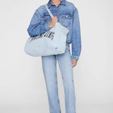 Anine Bing Leo Denim Tote | Lucid Blue
