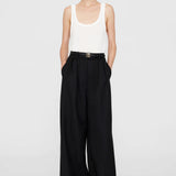 Anine Bing Lou Trouser | Black