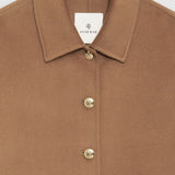 Anine Bing Luca Jacket | Camel Cashmere Blend