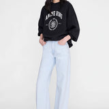 Anine Bing Miles Sweatshirt Collegiate | Vintage Black