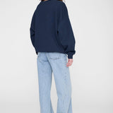 Anine Bing Miles Sweatshirt Collegiate | Dark Navy