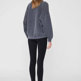 Anine Bing Miles Sweatshirt Los Angeles | Vintage Black (PRE-ORDER)