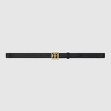 Anine Bing Monogram Belt | Black