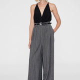 Anine Bing Nicola Belt | Black/Silver