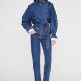 Anine Bing Pascale Trench | Clean Indigo (PRE-ORDER)