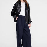 Anine Bing Rory Jacket | Black Recycled Leather