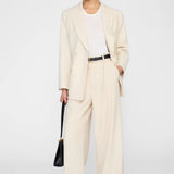 Anine Bing Tiphaine Blazer | Ecru