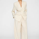 Anine Bing Tiphaine Blazer | Ecru