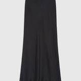 Anine Bing Bar Silk Skirt | Black
