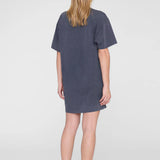 Anine Bing Beth Mini AB Dress | Washed Black