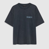 Anine Bing Cade Tee Palms | Washed Black (PRE-ORDER)