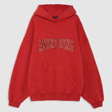 Anine Bing Harvey Sweatshirt | Tango Red