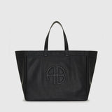 Anine Bing Large Rio Tote | Black Recycled Leather (PRE-ORDER)