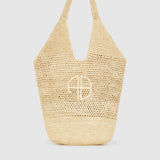 Anine Bing Leah Logo Hobo Raffia (PRE-ORDER)